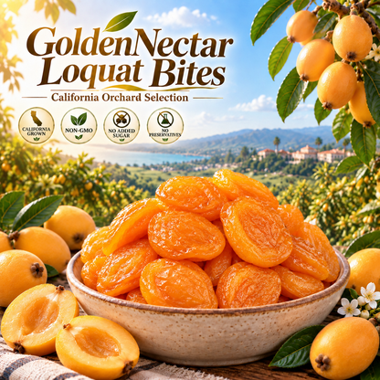 🍃GoldenNectar Premium California Loquat Bites-EV