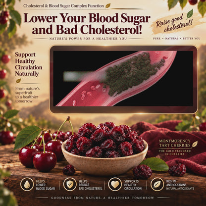 🍒The World’s Most Perfect Fruit: Organic Montmorency Dried Tart Cherries-EV